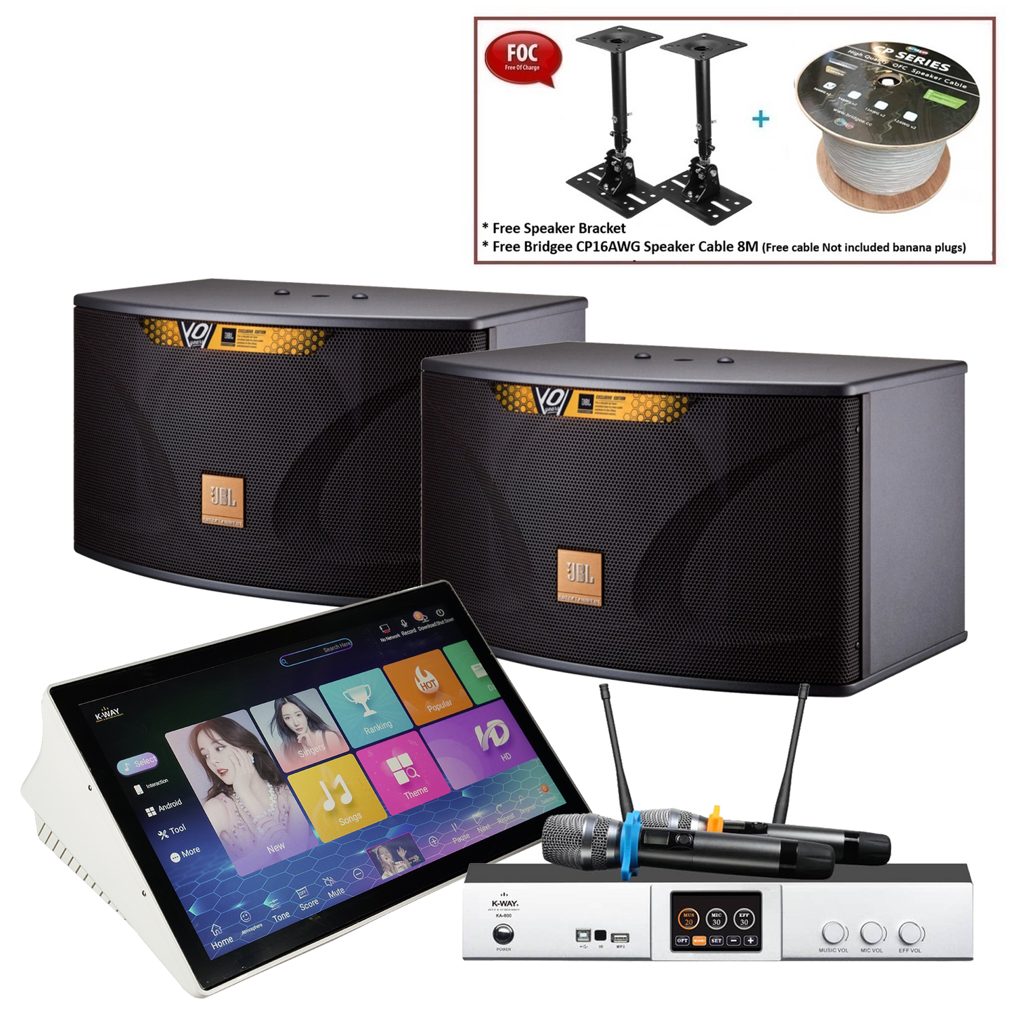 Combo JBL Ki110
