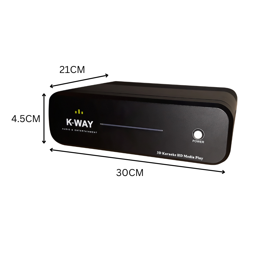 KWAY KOD Player SA-888 player (4 TB) 80K SONGS+ KWAY 22' Touch Screen