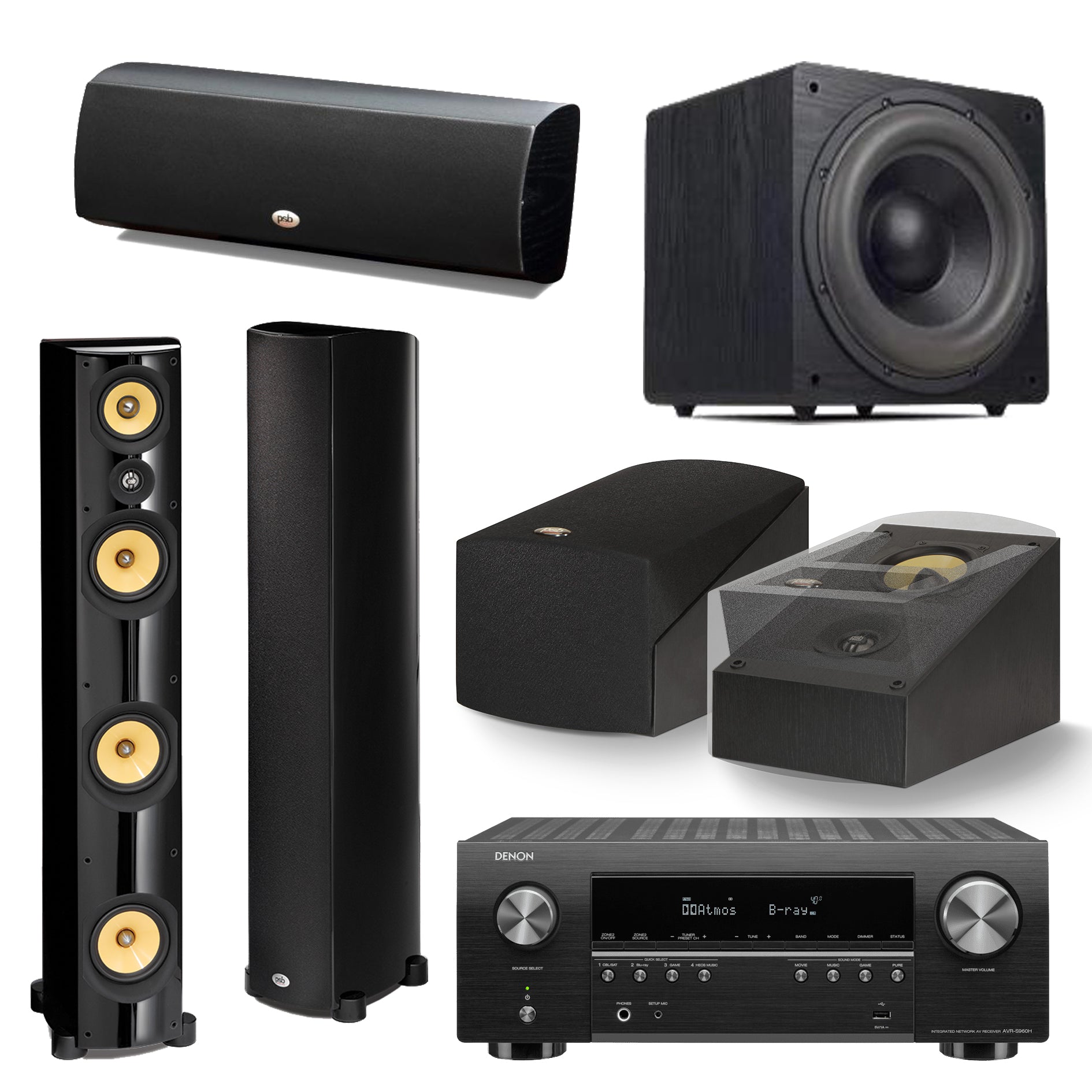 PSB HIGH END FLOORSTANDING SPK IMAGINE T-2 CANADA PSB HIGH END