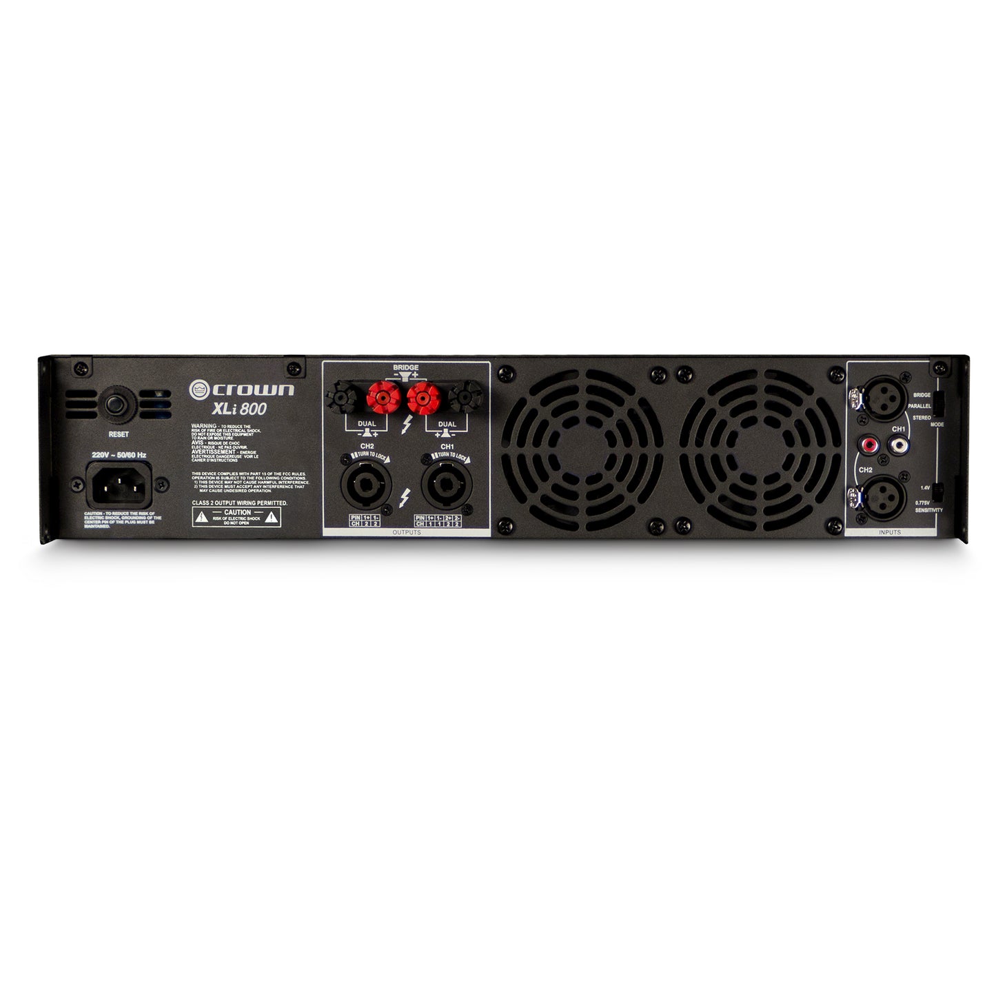 CROWN XLi800 Amplifier