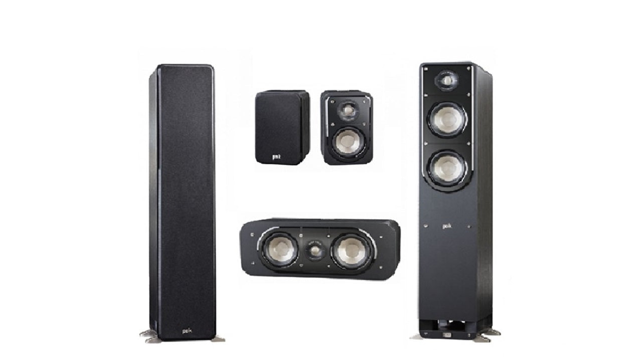 Denon AVR-X1700H + Polk Audio Signature + Sub Woofer Series @ KWAY 12' Sub Woofer Home Theatre Package