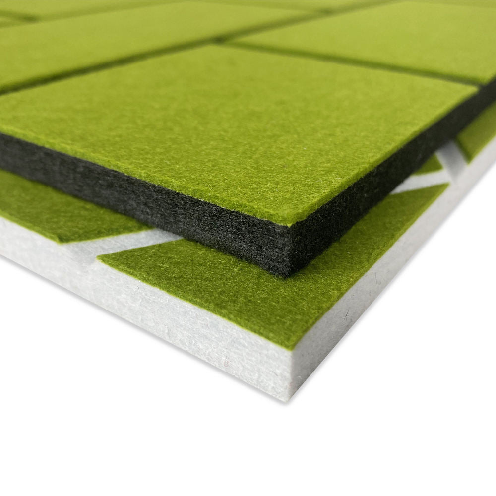 Polyester Sound Absorbing Double Layer Acoustic Panel