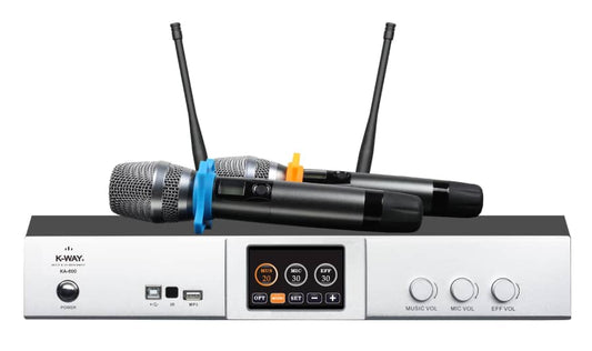 KWAY KA-600 KARAOKE AMPLIFIER WITH WIRELESS MIC