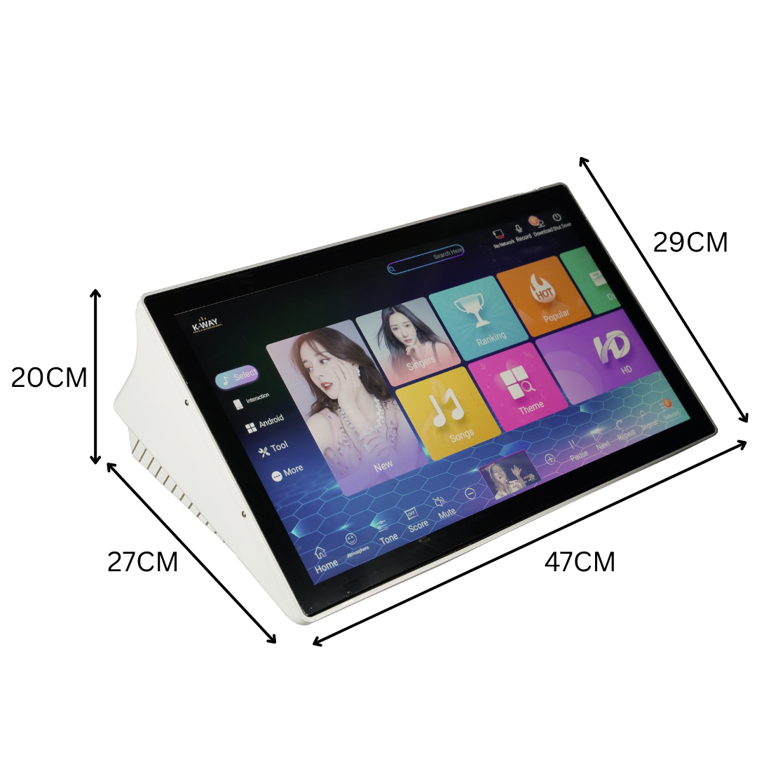 KWAY Classic Touch Screen Series  PT-898 19.5" TOUCH SCREEN PLAYER 4TB ( 100K SONG )