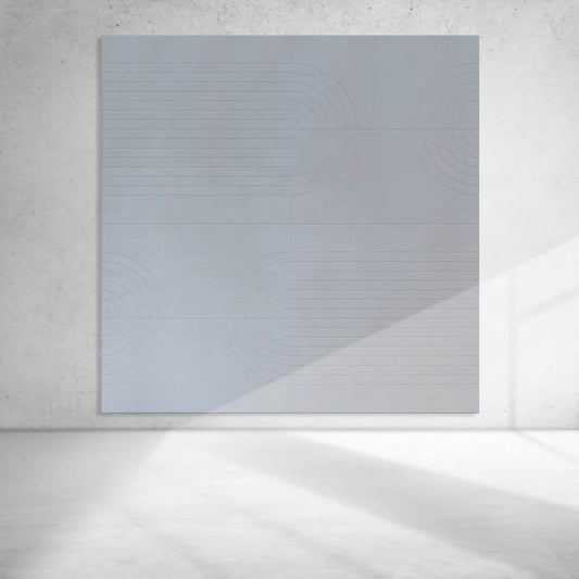 Polyester Pet Felt Grooved Acoustic Wall Panel Sound Absorbing Panel