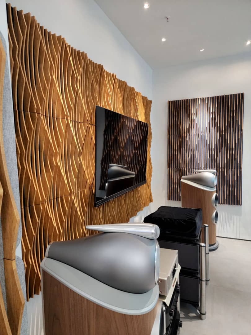 Sound Acoustic Valleys Diffuser Panel