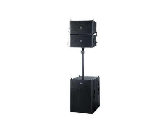 KWAY CONCERT PRO @ LINE ARRAY SPEAKER  (2 TOP 10' + 1 18' ACTIVE SUBWOOFER)